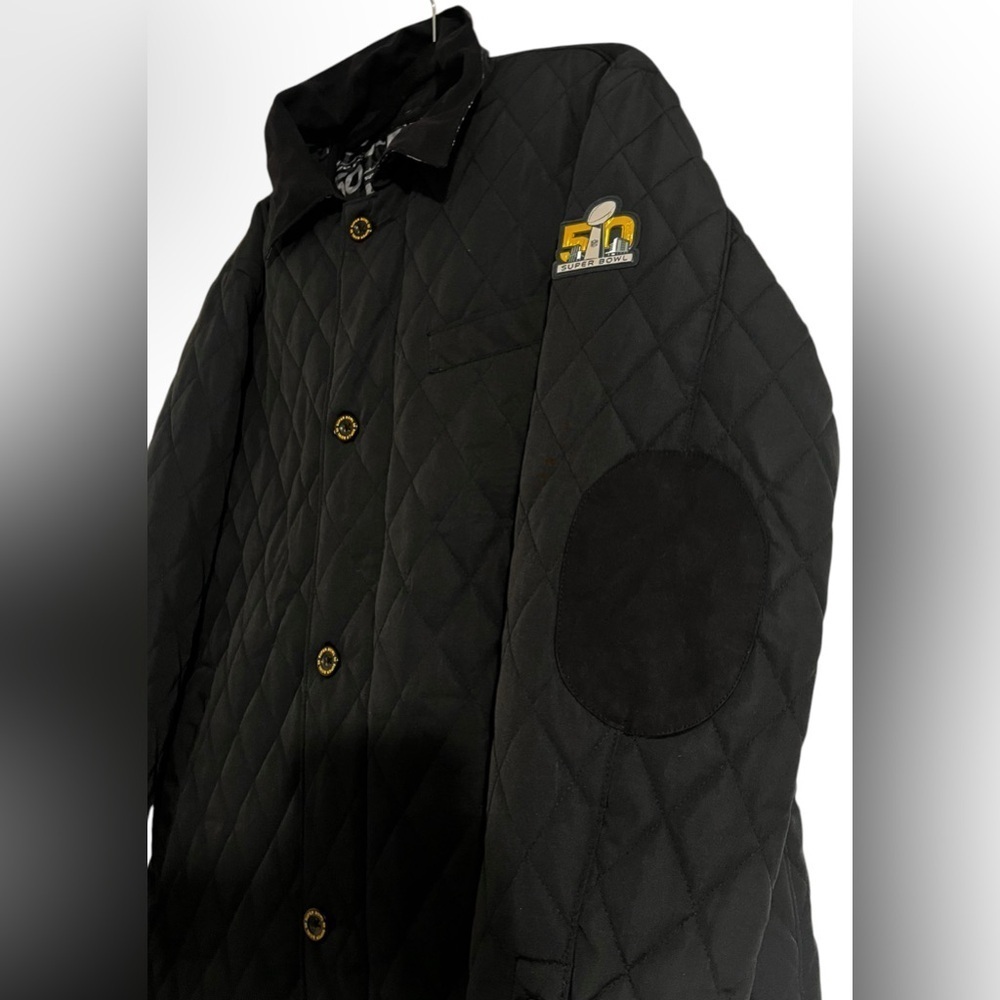 NFL Super Bowl 50 Special Edition Quilted 3in1 Jacket and Vest Set RARE - Picture 12 of 16